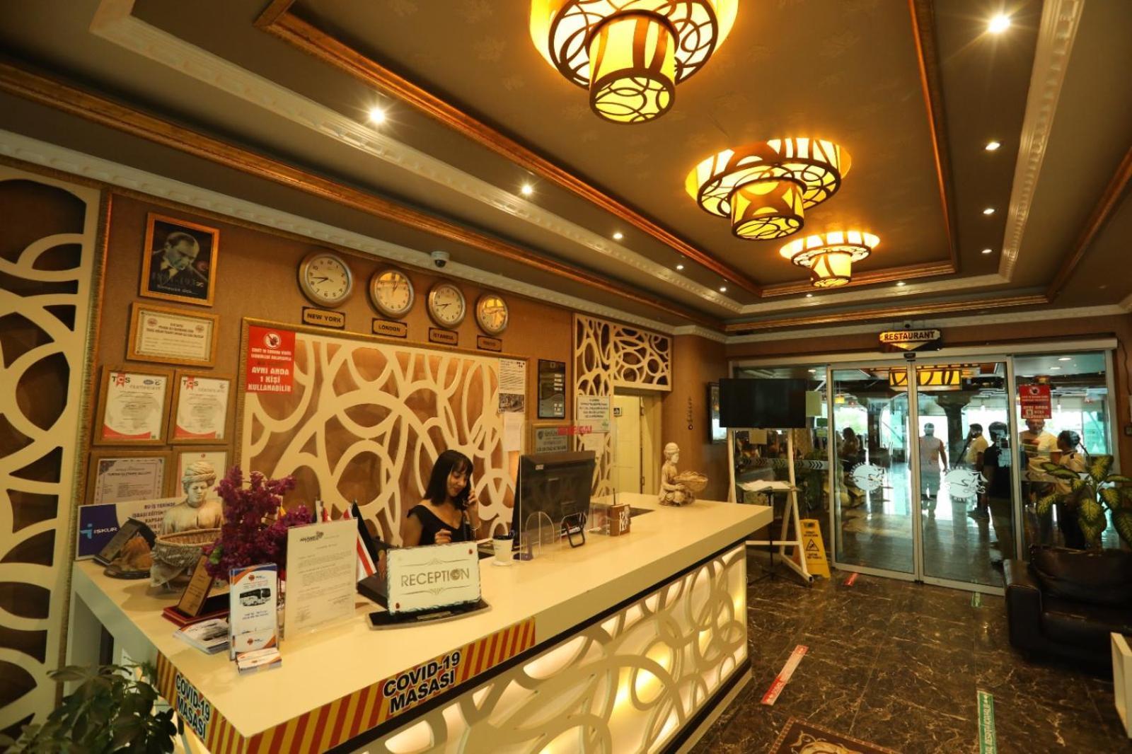 Unluselek Hotel Anamur Exteriér fotografie